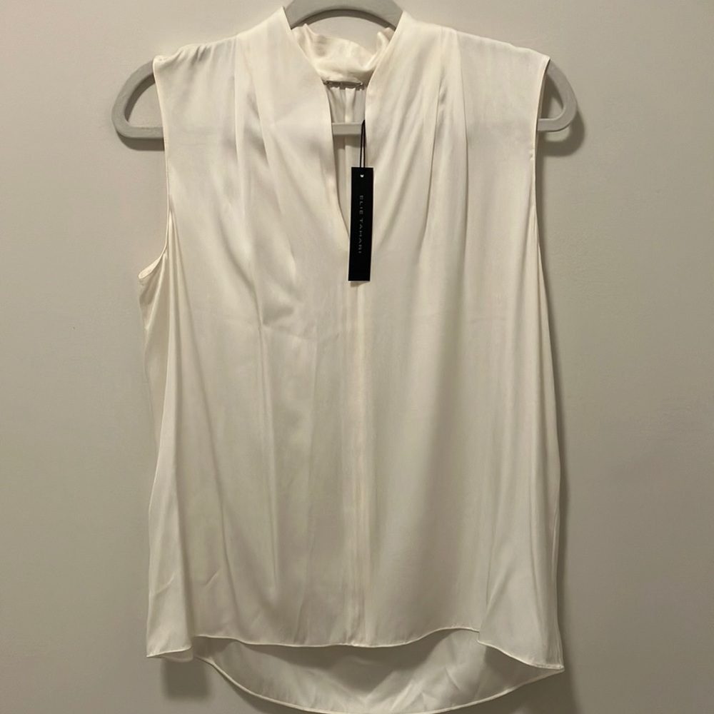 New with tags Elie Tahari silk blouse